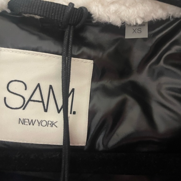 NWT, SAM Jacket, Orange and White Women's Jacket - Picture 8 of 8